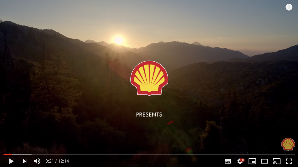 click to access Shell's advertising campaign.